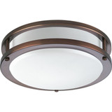 Acrylic Round 1 LED 10.38 Inch Wide Flush Mount by Progress - P7249
