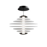 Loopey 28.6W 1 LED Mini Pendant 10.13 Inch Tall and 14 Inch Wide by dweLED - PD420614