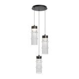 Kanister 9.1W 3 LED Pendant 11.75 Inch Tall and 4.63 Inch Wide by dweLED - PD413603R