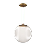 Honeymooner 20W 1 LED Pendant 14.63 Inch Tall and 13.75 Inch Wide by dweLED - PD418614