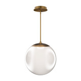 Honeymooner 20W 1 LED Pendant 14.63 Inch Tall and 13.75 Inch Wide by dweLED - PD418614