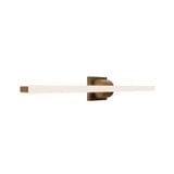 Flatte 20.2W 1 LED Bath Vanity 5 Inch Tall and 4 Inch Wide by dweLED - WS103634