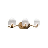 Tressa 7.06W 3 LED Bath Vanity 7.8 Inch Tall and 4.5 Inch Wide by dweLED - WS122627