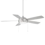 Disc II 5 Blade Ceiling Fan with Light Kit 52 Inches Wide by WAC  - F-033
