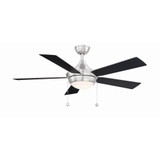 Fenten Close 5 Blade Ceiling Fan with Light Kit 48 Inch Wide BSH - 103-BEL-1403114