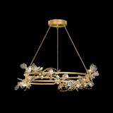 Volare 27W 18 LED Linear Pendant 12.25 Inch Tall X 47 Inch Wide by Fine Art - 100158