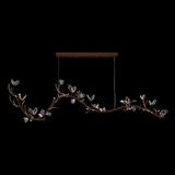 Volare 13.5W 9 LED Linear Pendant 22.75 Inch and 77.5 Inch Wide by Fine Art - 100156