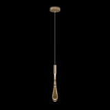 Rain 4.5W LED Round Pendant 18 Inch Tall and 6.5 Inch Wide by Fine Art - 100172
