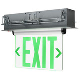 2.94W LED Exit Sign 11 Inch Tall and 15.75 Inch Wide by Nuvo - 67/115_p
