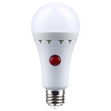 8W A21 Medium Base LED Bulb with Battery Backup 2.6 X 5.59 Length by Satco - S11468_p
