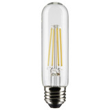 8W T10 Medium Base LED Bulb (Pack of 2) 1.25 Inch X 5 Inch Length by Satco - S21865_p