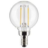 3W G16.5 Candelabra Base LED Bulb 1.97 Inch and 3.11 Inch Length by Satco - S21200_p