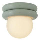 Noa 6W 1 LED Convertible Flush Mount 7.75 Inch Tall and 8 Inch Wide by Lark - L83291