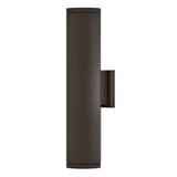 Silo 6.5W 2 LED Outdoor Up/Down Wall Lantern 20 X 4.5 Inch Wide by Hinkley - 13598