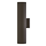 Silo 6.5W 2 LED Outdoor Up/Down Wall Lantern 20 X 4.5 Inch Wide by Hinkley - 13598