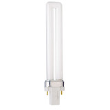 9W T4 G23 (2 Pin) Base Bulb 1.25 Inch Wide and 6.5 Inch Length by Satco - S8306_p