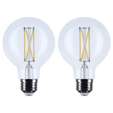 4.5W G25 Medium Base LED Bulb (Pack of 2) 3.15 X 4.45 Inch Length by Satco - S21242_p