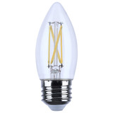 4W B11 Medium Base LED Bulb 1.38 Inch Wide and 3.58 Inch Length by Satco - S21284_p