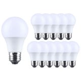 8.5W A19 Medium Base LED Bulb (Pack of 12) 2.28 X 3.98 Inch Length by Satco - S14310_p