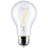 5W A19 Medium Base LED Bulb (Pack of 4) 2.36 and 4.33 Inch Length by Satco - S12460_p