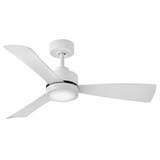 Iver - 3 Blade Ceiling Fan with Light Kit-13.75 Inch Tall and 44 Inch Wide - 905744F
