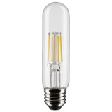 5.5W T10 Medium Base LED Bulb (Pack of 2) 1.25 and 5 Inch Length by Satco - S21862_p