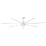 Current - 7 Blade Ceiling Fan with Light Kit-15.75 Inch Tall and 72 Inch Wide - 910672F