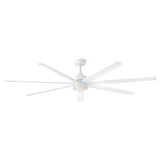 Current - 7 Blade Ceiling Fan with Light Kit-15.75 Inch Tall and 72 Inch Wide - 910672F