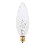 130V 25W BA9.5 Candelabra Base Bulb 1.19 Inch and 3.5 Inch Length by Satco - A3682_p
