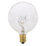 120V 25W G16.5 Candelabra Base Bulb 2.06 Inch Wide X 3 Inch Length by Satco - S3244_p