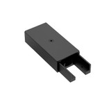 X Track Feed End 1 Tall and 1.5 Inch Wide by WAC - X-FE