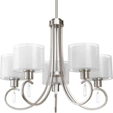 Invite 5 Light Medium Chandelier by Progress - P4696