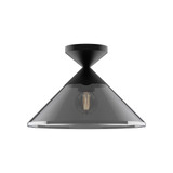 Mauer 1 Light 12.5 Inch Wide Semi Flush Mount by Alora - SF521012