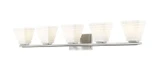 Annalise 5 Light Bath Vanity 7.25 Inch Tall and 42 Inch Length by Z-Lite - 7514-5V