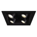 Precision Multiples 4 Inch Adjustable Spot 4 Light Housing by WAC - MT4LD226NE