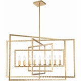 Capri 9 Light Oversized Chandelier by Crystorama - 337