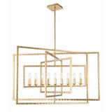Capri 9 Light Oversized Chandelier by Crystorama - 337