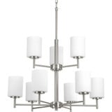 Replay 9 Light Medium Chandelier by Progress - P4726