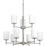 Replay 9 Light Medium Chandelier by Progress - P4726