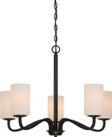 Willow 5 Light Large Chandelier by Nuvo - 60-505W
