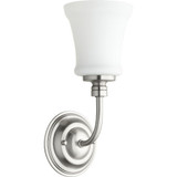 Rossington 1 Light Wall Mount 5 inches wide by 12.5 inches high by Quorum - 5522-1-SO