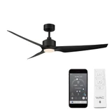 Stella 3 Blade Smart Ceiling Fan with Light and Remote 60 Inch Wide by WAC  - F-056L