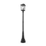 Beacon 3 Light Outdoor Post Mount Lantern 14.25 x 93.75 Inches by Z-Lite - 568P