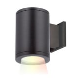 Tube Architectural 5 Inch Color Changing 1 LED Single Wall Mount by WAC - DS-WS05-CC
