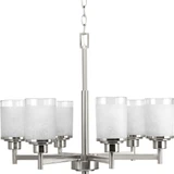 Alexa 6 Light Medium Chandelier by Progress - P4758