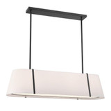 Fulton 4 Light Chandelier 9.75 Inch Tall and 41.75 Inch Wide by Crystorama - FUL-917