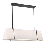 Fulton 4 Light Chandelier 9.75 Inch Tall and 41.75 Inch Wide by Crystorama - FUL-917
