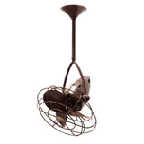 Jarold Direcional 3 Blade Ceiling Fan 13 X 13 Inch Wide by Matthews Fans - JD-MTL