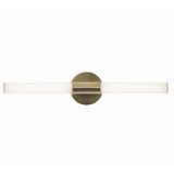 Dion 24W 1 LED Bath Vanity 5 Inch Tall and 24 Inch Wide by AFX - DIOV2403LAJD1