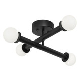 Lane 30W 4 LED Flush Mount 7.5 Inch Tall and 20 Inch Wide by AFX - LANF20LAJUD